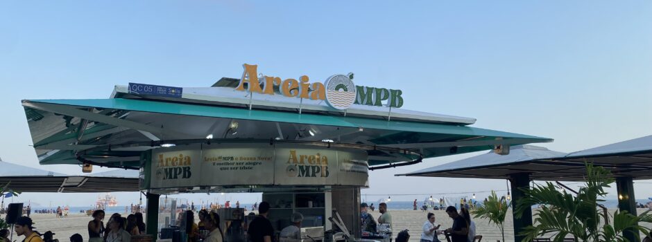 Quiosque Areia MPB inaugura em Copacabana 1